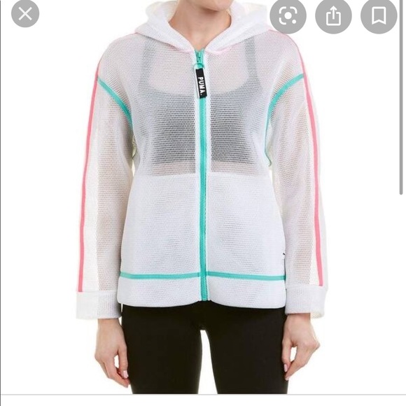 puma neon green jacket